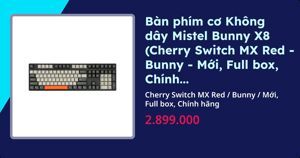 Bàn phím - Keyboard Mistel X8