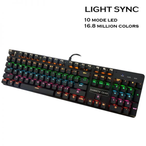 Bàn phím - Keyboard Rainbow Gear V8