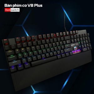 Bàn phím - Keyboard Rainbow Gear V8