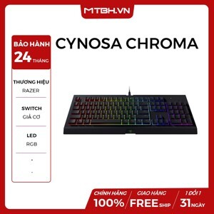 Bàn phím - Keyboard Razer Cynosa Chroma