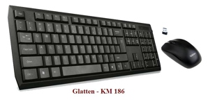 Bàn phím không Dây Glatten K-186