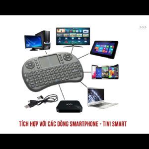 Bàn phím kiêm chuột Wireless RT-MWK08