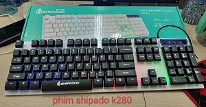 Bàn phím led giả cơ keyboard K280