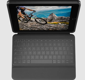 Bàn phím Logitech Rugged Folio ipad Gen 7