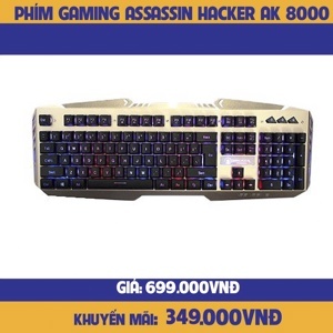 Bàn phím máy tính có dây Assassin AK8000