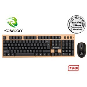 Bàn phím và chuột Bosston không dây WS400