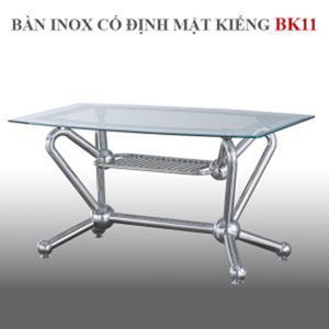 Bàn phòng ăn kính Hwata BK11