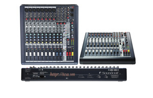 Bàn trộn âm Mixer Soundcraft MFXi8