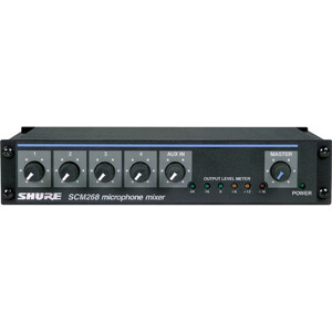 Bàn trộn microphone Shure SCM268E