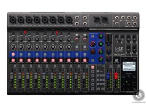 Bàn trộn Mixer Zoom L12 Livetrak có Recorder