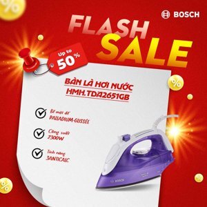 Bàn ủi hơi nước Bosch TDA2651GB