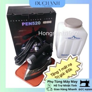 Bàn ủi hơi nước công nghiệp Korea Penguin Pen 520