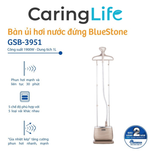 Bàn ủi hơi nước đứng Bluestone GSB-3951 - 1800W