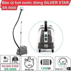 Bàn ủi hơi nước đứng công nghiệp Silver Star SR-5000-1350W