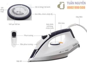 Bàn ủi khô Delites BUK01 - 1200W