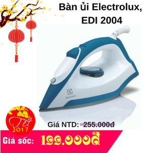 Bàn ủi khô Electrolux EDI2004 (EDI-2004) - 1300W