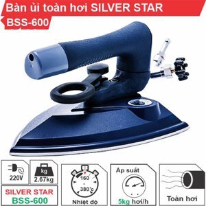 Bàn ủi toàn hơi công nghiệp Silver Star BSS-600