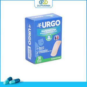 Băng cá nhân ít thấm nước Urgo Washproof 30 (hộp 30 miếng)