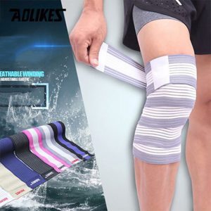 Băng cuốn thể thao bảo vệ đầu gối Aolikes AL1516