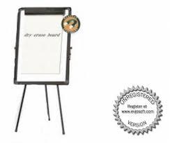 Bảng Flipchart Silicon 3 chân FB-33 (70 x 100cm)