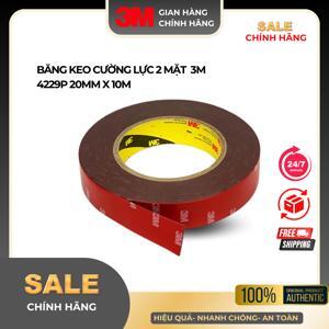 Băng keo cường lực dán đồ chơi xe hơi 3M 4229P 20mmx10m