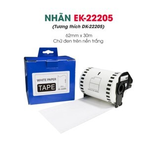 Băng nhãn Brother DK-22205