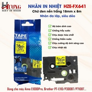 Băng nhãn Brother TZe-FX641