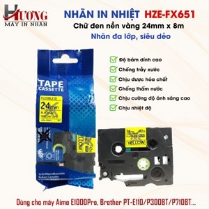 Băng nhãn Brother TZe-FX651