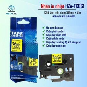 Băng nhãn Brother TZe-FX661