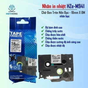 Băng nhãn Brother TZe-M941