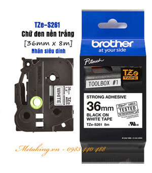 Băng nhãn Brother TZe-S261