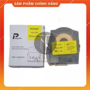 Băng nhãn trắng 12mm PT-512W