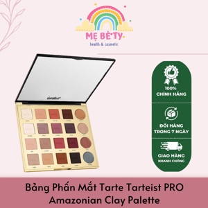 Bảng phấn mắt Tarte Tarteist PRO Amazonian Clay Palette