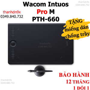 Bảng vẽ điện tử Wacom Intuos Pro Touch Medium PTH-660