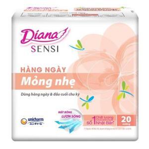 Băng vệ sinh Diana sensi mỏng cánh