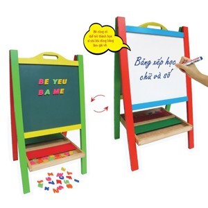 Bảng xếp học chữ và số Winwintoys 60552