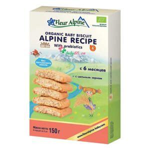 Bánh ăn dặm Fleur Alpine Organic Prebiotic 150g