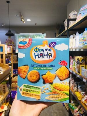 Bánh ăn dặm Fruto NyaNya lúa mạch hộp 150gr 6m+