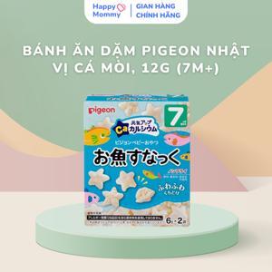 Bánh ăn dặm gạo và cá Pigeon - 7g x 2