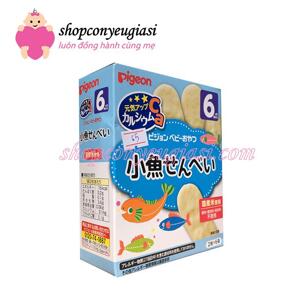 Bánh ăn dặm gạo và cá Pigeon - 7g x 2