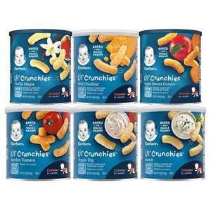 Bánh ăn dặm Gerber Graduates Lil’ Crunchies