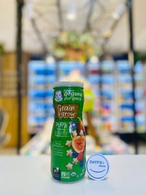 Bánh ăn dặm Gerber Organic Puffs