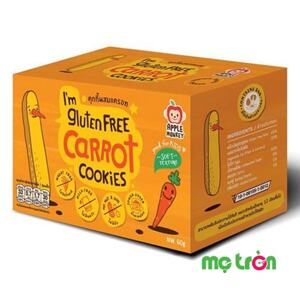 Bánh ăn dặm gluten free vị cà rốt - 60 g