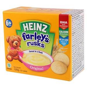 Bánh ăn dặm Heinz Farley's Rusks - 120g, 6m+