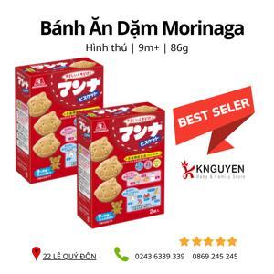 Bánh ăn dặm hình thú Morinaga