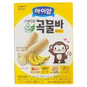 Bánh Ăn Dặm Hữu Cơ Ildong Vị Chuối 40g (6m+)