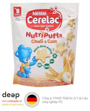 Bánh ăn dặm Nestle Cerelac Nutripuffs gói 50g