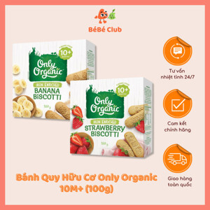Bánh ăn dặm Only Organic 100gr (6 tháng+)