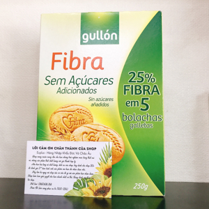 Bánh ăn kiêng Gullon Diet Fibra giàu chất xơ 250g