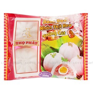 Bánh bao nhân thịt heo trứng cút Thọ Phát gói 250g